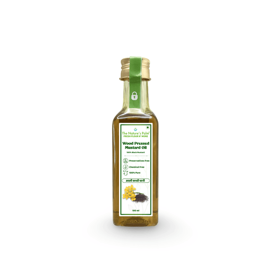 TESTER -Black Mustard Wood Pressed Oil | Asli Kachi Ghaani