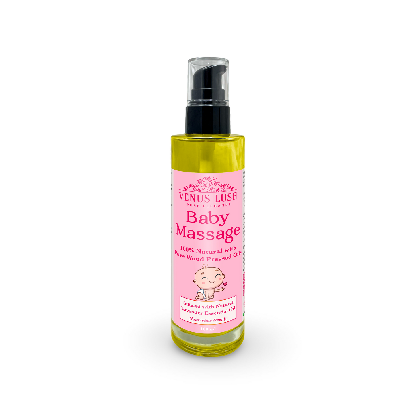 Baby Massage Oil | Wood Pressed Oil Blend | 100ml