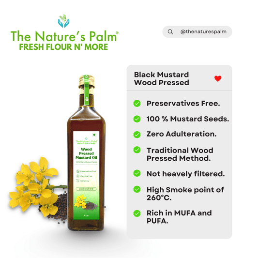 TESTER -Black Mustard Wood Pressed Oil | Asli Kachi Ghaani