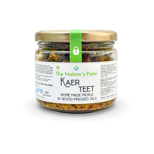 Home Made Kaer/Teet/Dhela Pickle in Wood Pressed Oil | Punjabi Recipe - The Natures Palm