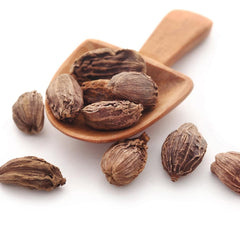 Whole Black Cardamom Big Size | Sabut Badi Elaichi | Badi Elaichi | Kali Elaichi | Black Elaichi - The Natures Palm