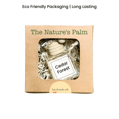 Cedar Forest Hanging Perfume | Made with Essential Oils - 10ml