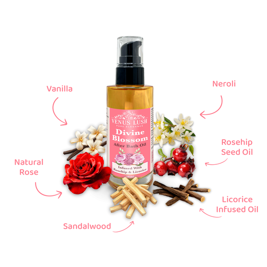 Divine Blossom After Bath Body Oil - Venus Lush