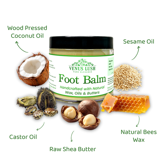 Venus Lush Multi-Purpose Repair Balm – Cracked Heels, Dry Elbows, Hands