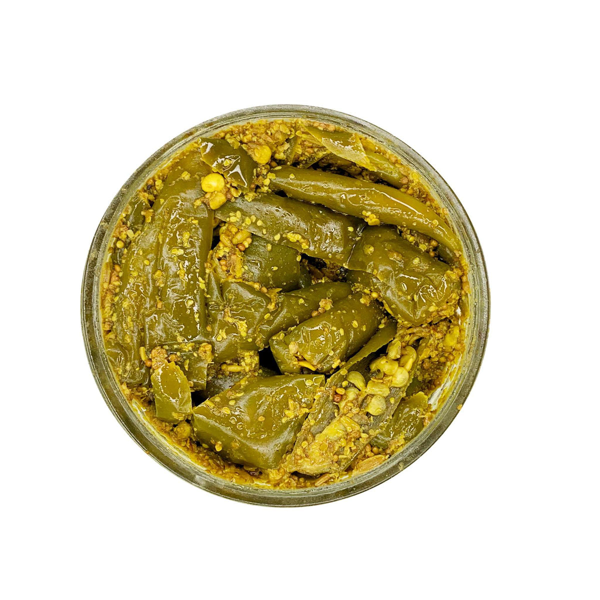 TESTER - Home Made Green Chilli Pickle in Wood Pressed Oil | Punjabi Recipe - The Natures Palm