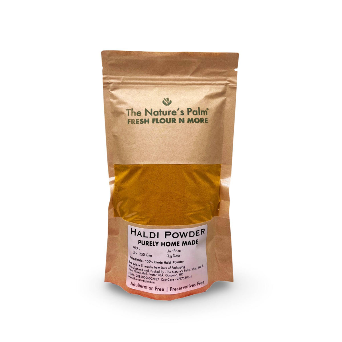 FREE TESTER Home Ground Haldi Powder Erode/Salem Tamil Nadu | CHAKKI GROUND - The Natures Palm