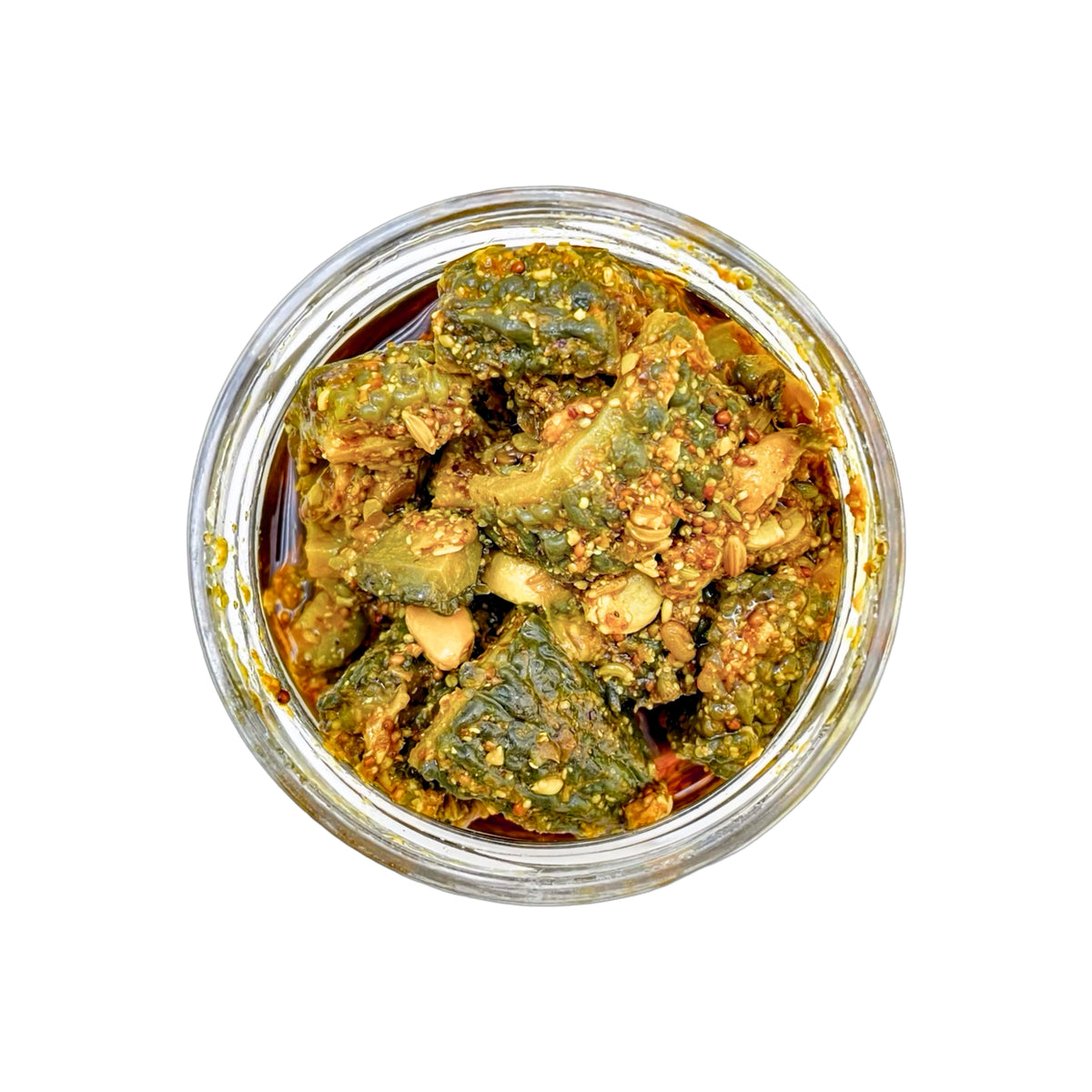 Home Made Karela Pickle in Wood Pressed Oils | Punjabi Recipe - The Natures Palm