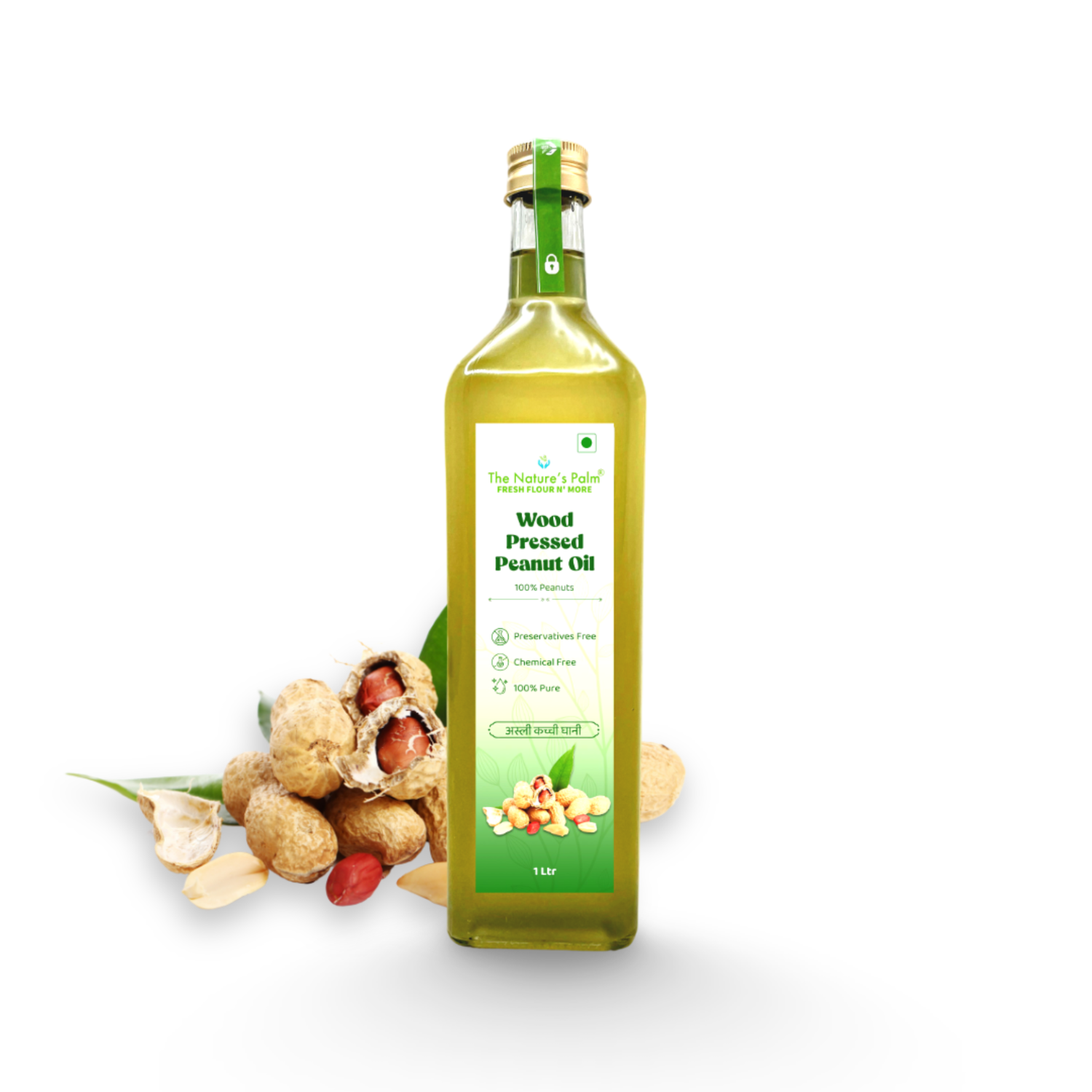 Peanut/Ground Nut Wood Pressed Oil | Asli Kachi Ghani