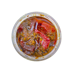 TESTER - Home Made Stuffed Red Chilli Pickle in Wood Pressed Oil | Punjabi Recipe - The Natures Palm