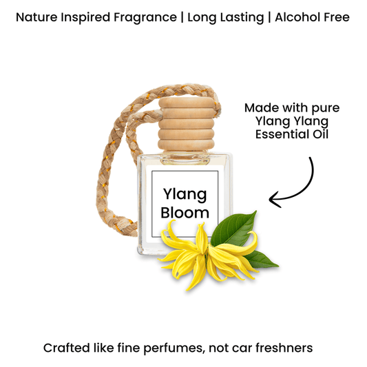 Ylang Ylang Hanging Perfume | Made with Essential Oils - 10ml